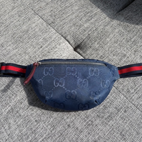 Gucci GG belt bag Navy - Picture 1 of 11